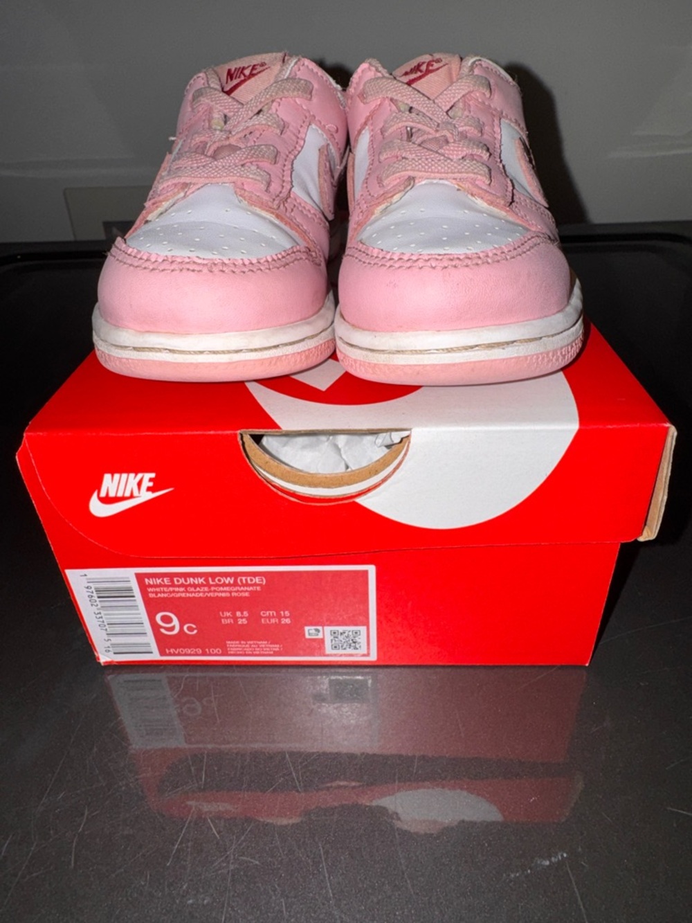 Nike Kids Dunk Low - Soft Pink
